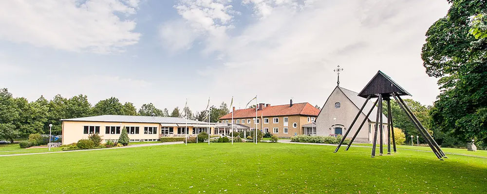 Denna UGL-utbildning hålls på Flamslätt Stifts- och Kursgård i Lerdala