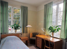 Såhär kan ditt rum se ut då du deltar vid UGL på Hagaberg Folkhögskola